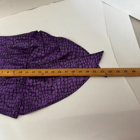 DC Comics The Joker Lace up Halter Top Medium Purple Green Corset Costume Cospla - Picture 12 of 16